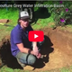 How to make a grey water infiltration basin
